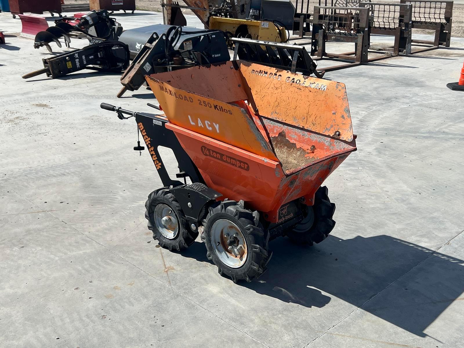 Muck Truck 4-wheel Drive Motorized Wheelbarrow - Gasoline