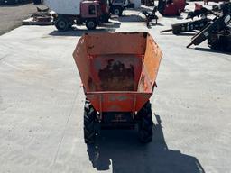 Muck Truck 4-wheel Drive Motorized Wheelbarrow - Gasoline