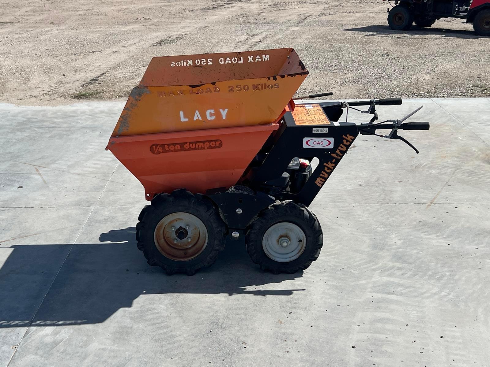 Muck Truck 4-wheel Drive Motorized Wheelbarrow - Gasoline