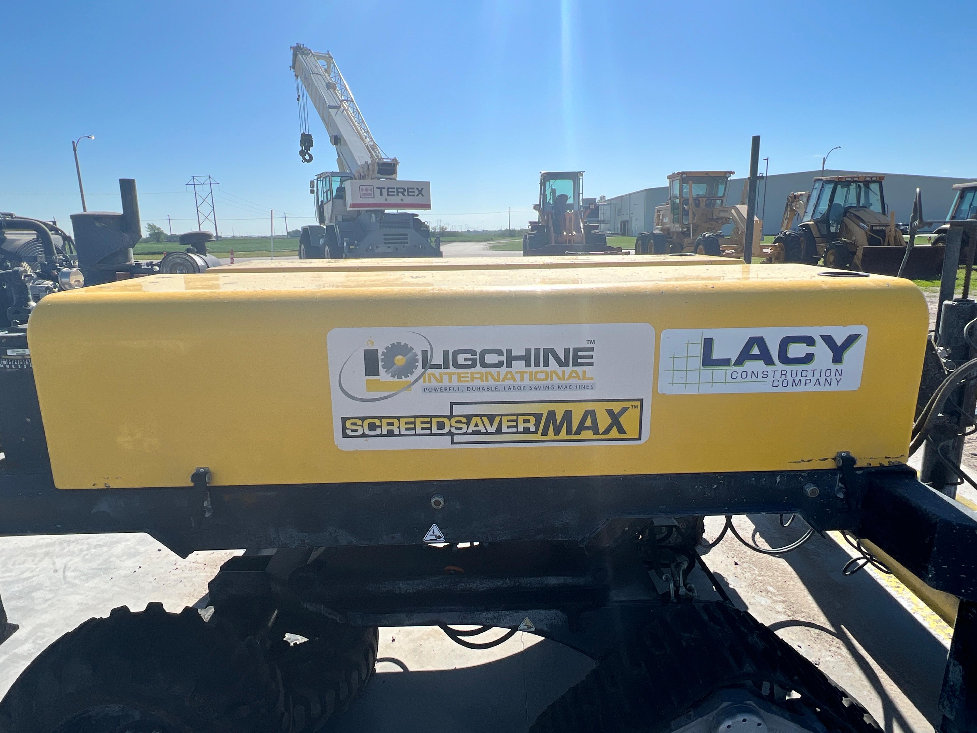 Ligchine Screed Saver Max Laser Guided with Full 3D Top Con Setup