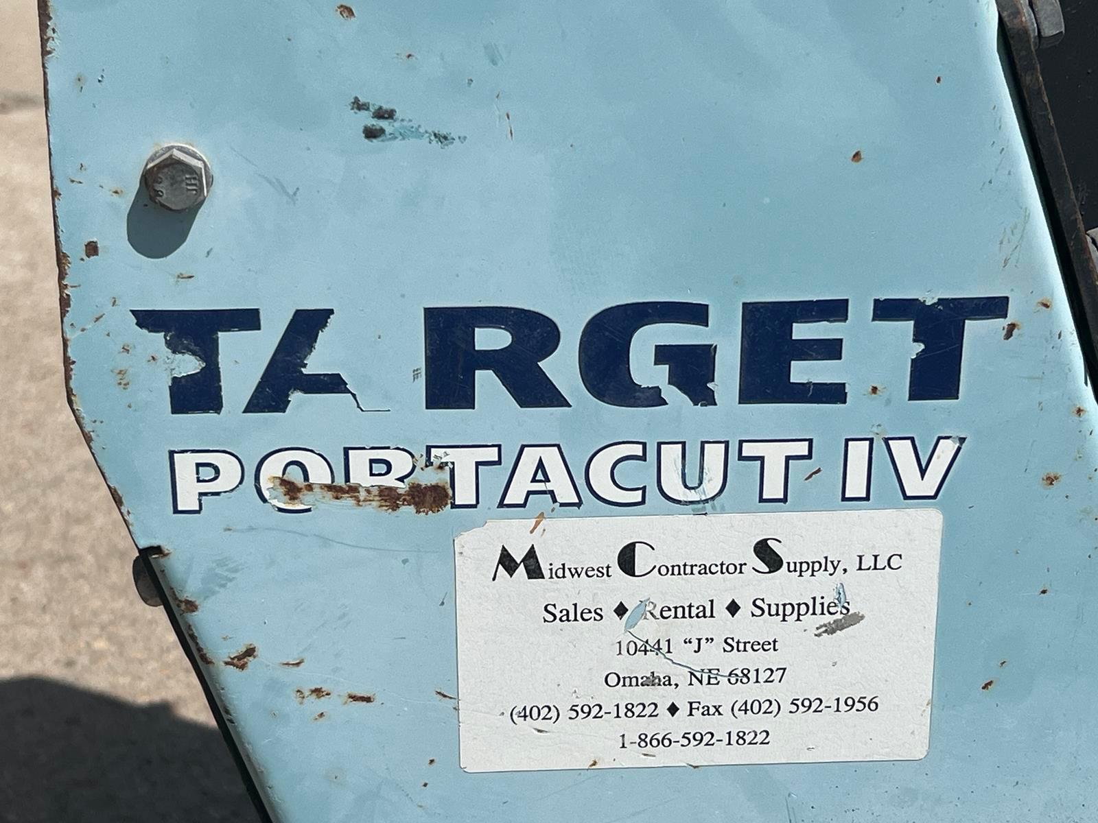 Target Portacut Iv Concrete Saw