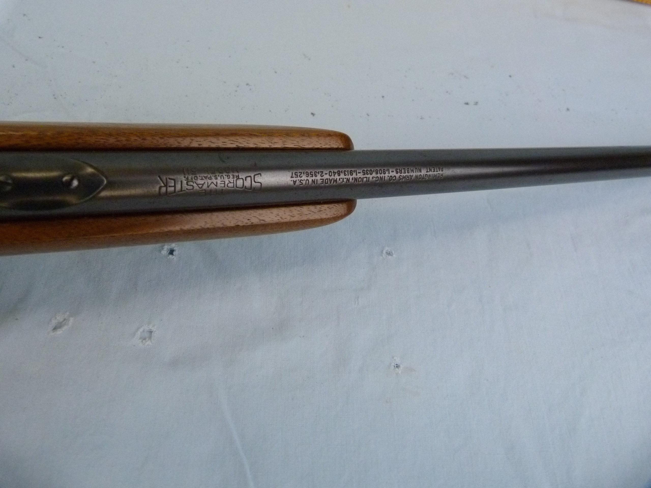 Remington Scoremaster 511 BA Rifle, .22 S-L-LR, No SN