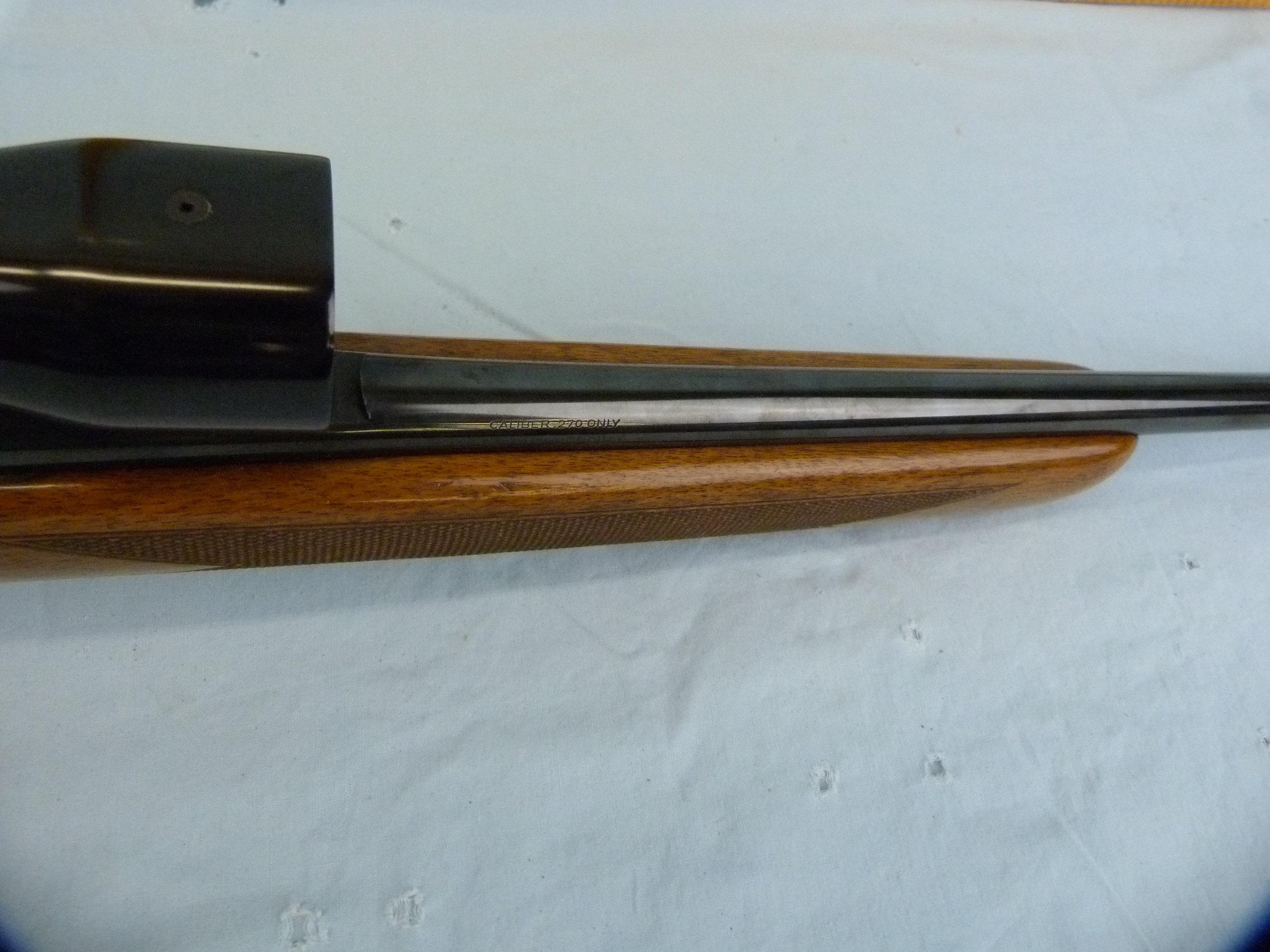 Browning BAR SA Rifle, .270, SN: 60979M9