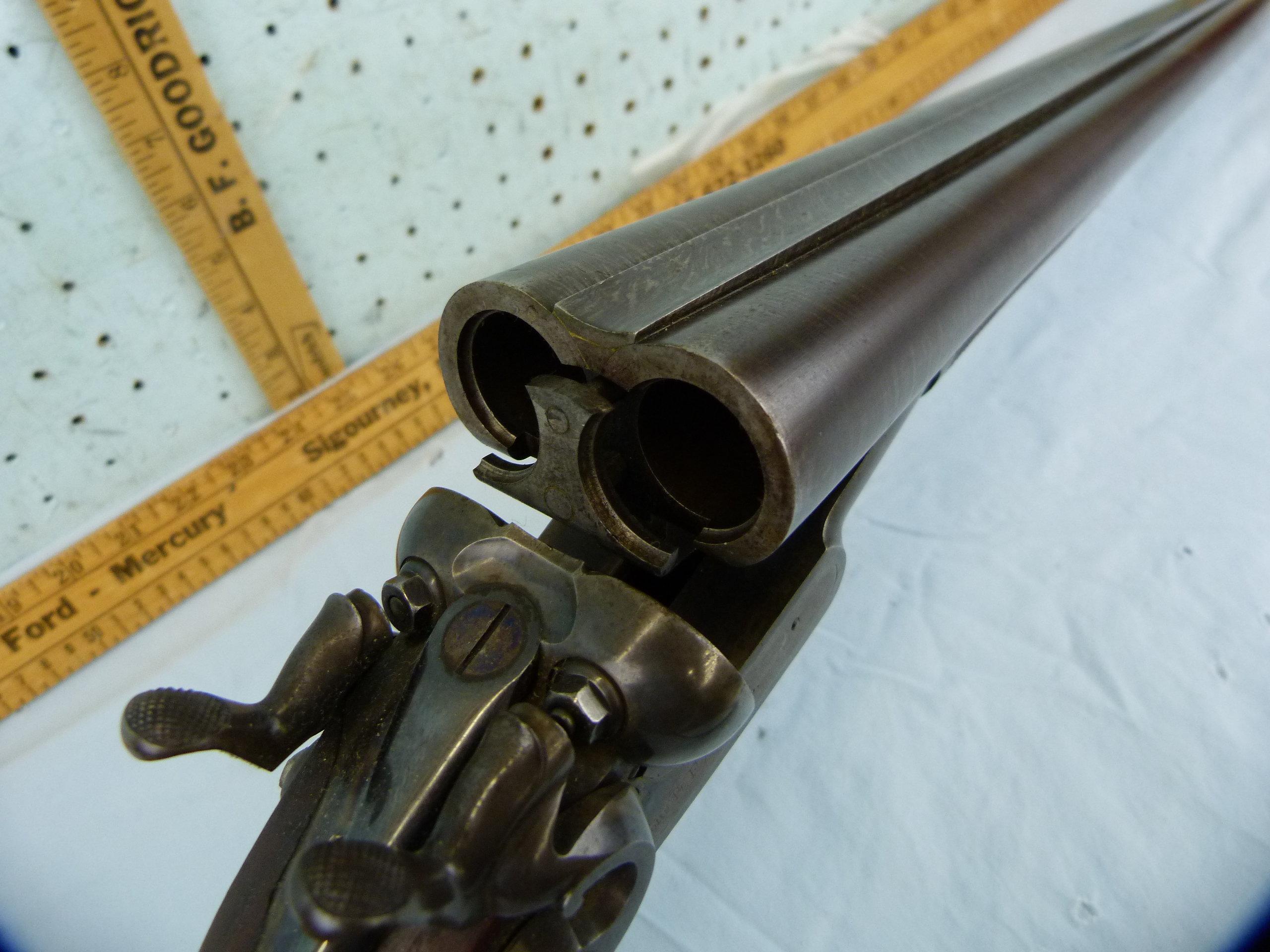 Colt's Pt. FA Mfg Co. SxS Shotgun, 12 ga, SN: 4690