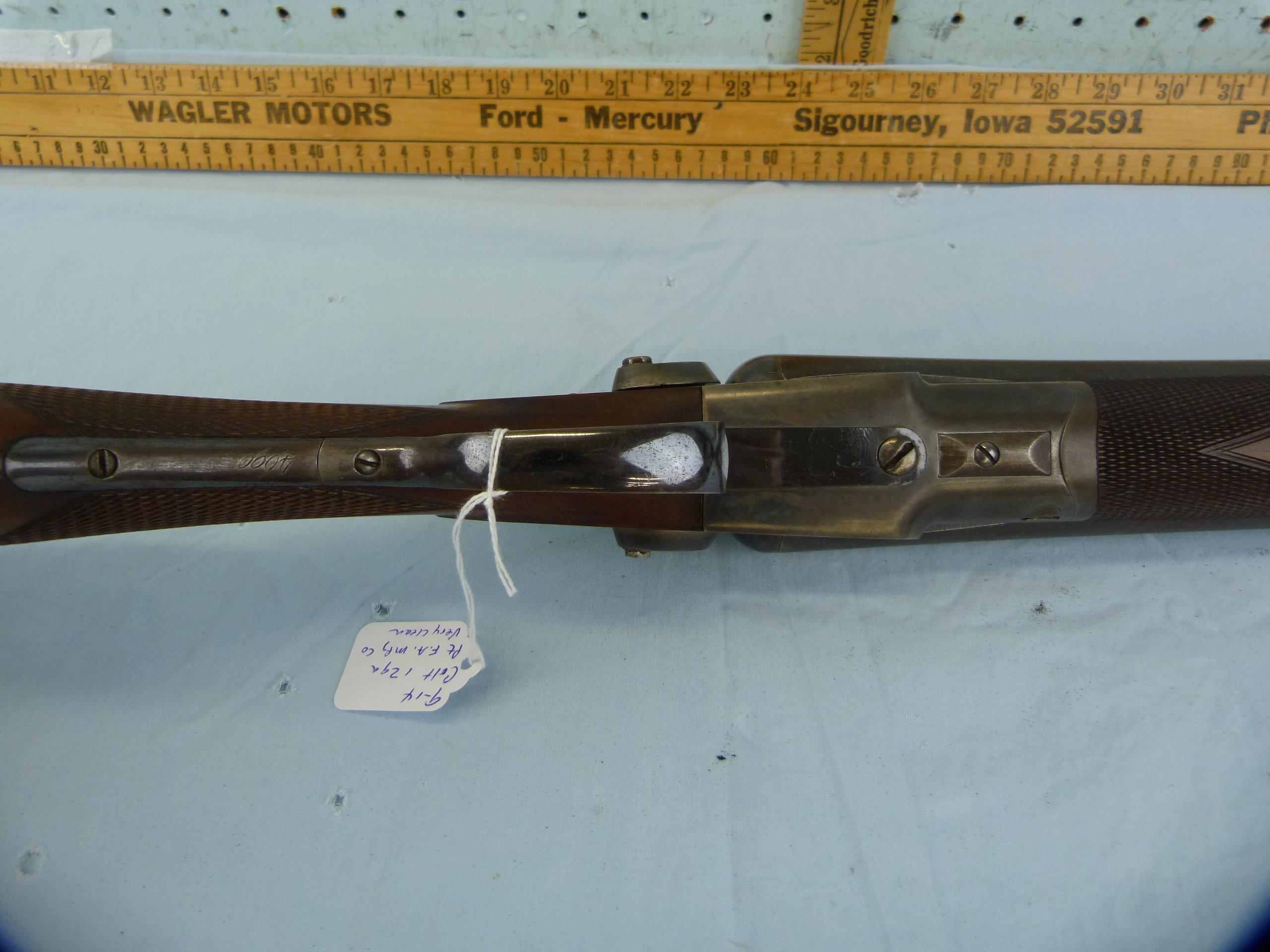 Colt's Pt. FA Mfg Co. SxS Shotgun, 12 ga, SN: 4690