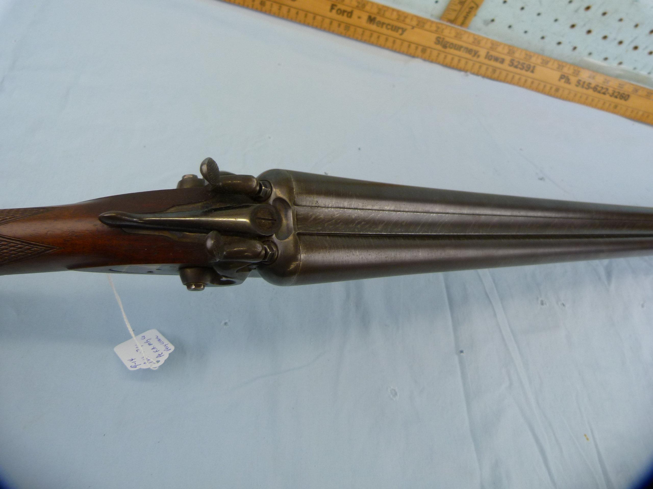 Colt's Pt. FA Mfg Co. SxS Shotgun, 12 ga, SN: 4690