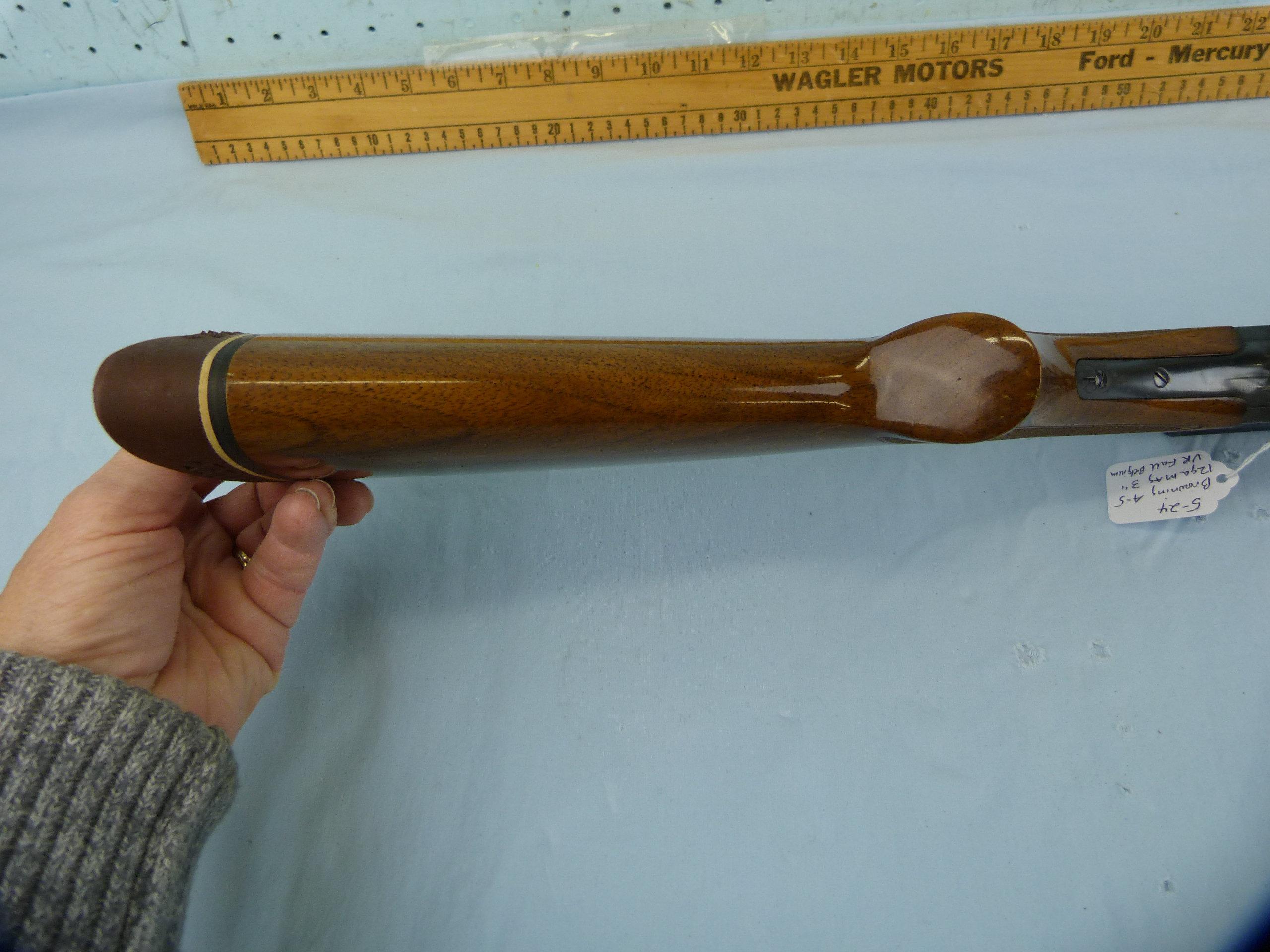 Browning A-5 SA Shotgun, 12 ga Mag, SN: 4V-61298
