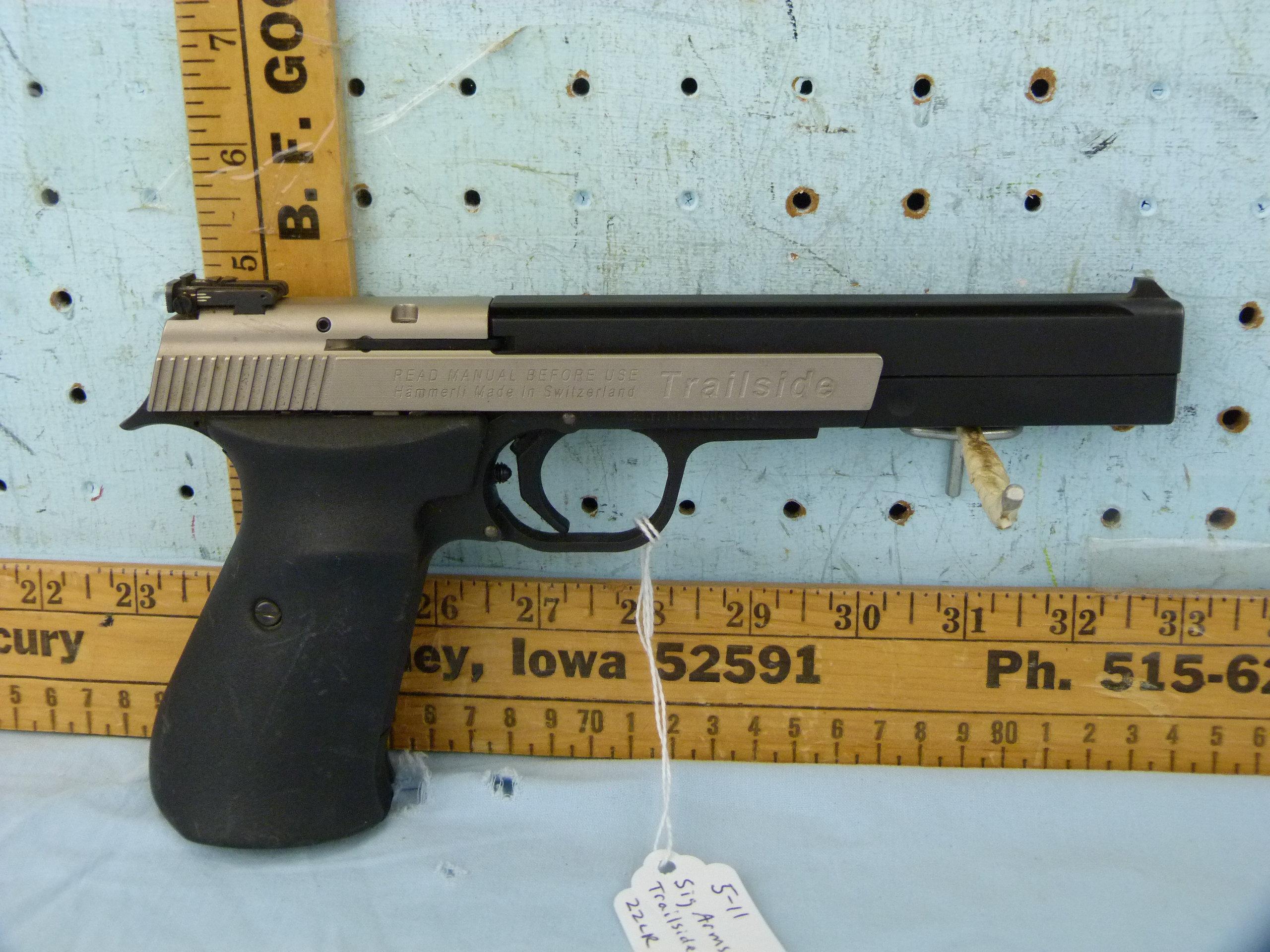 Sig Arms Trailside SA Pistol, .22 LR, SN: E0041548
