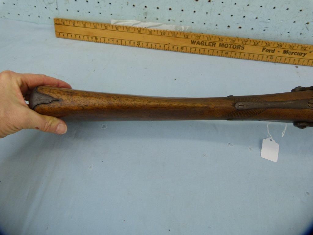Williams SxS Shotgun, percussion black powder, 10 ga?, double triggers, SN: none