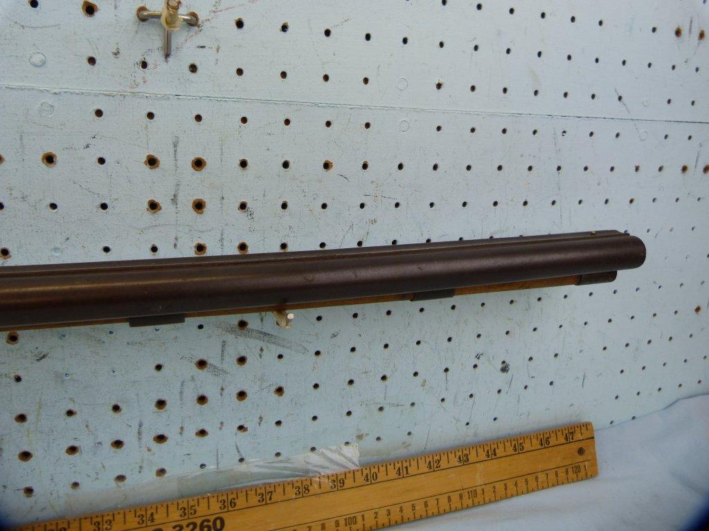 Williams SxS Shotgun, percussion black powder, 10 ga?, double triggers, SN: none