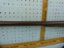 Williams SxS Shotgun, percussion black powder, 10 ga?, double triggers, SN: none