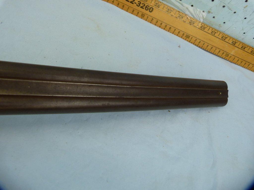 Williams SxS Shotgun, percussion black powder, 10 ga?, double triggers, SN: none
