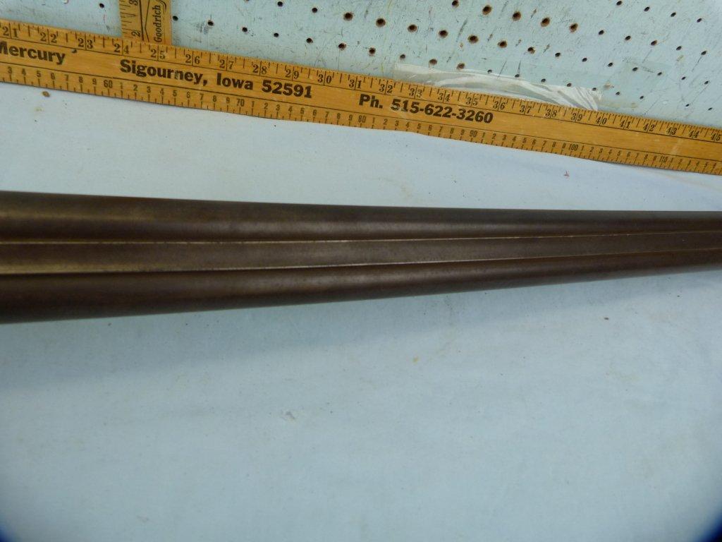 Williams SxS Shotgun, percussion black powder, 10 ga?, double triggers, SN: none