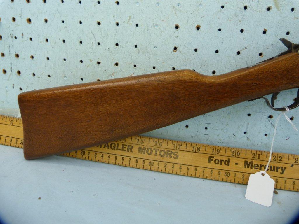 Stevens Junior Model 11 Rifle, 22 LR, drop block single shot, clean, SN:  none