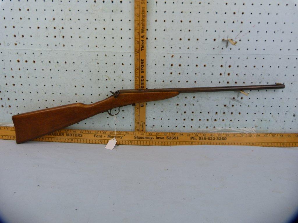 Stevens Junior Model 11 Rifle, 22 LR, drop block single shot, clean, SN:  none