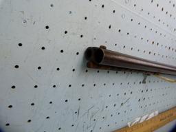 Unmarked black powder percussion SxS, SN:  none