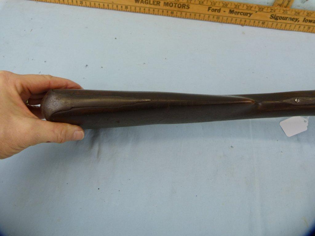 Unmarked black powder percussion SxS, SN:  none