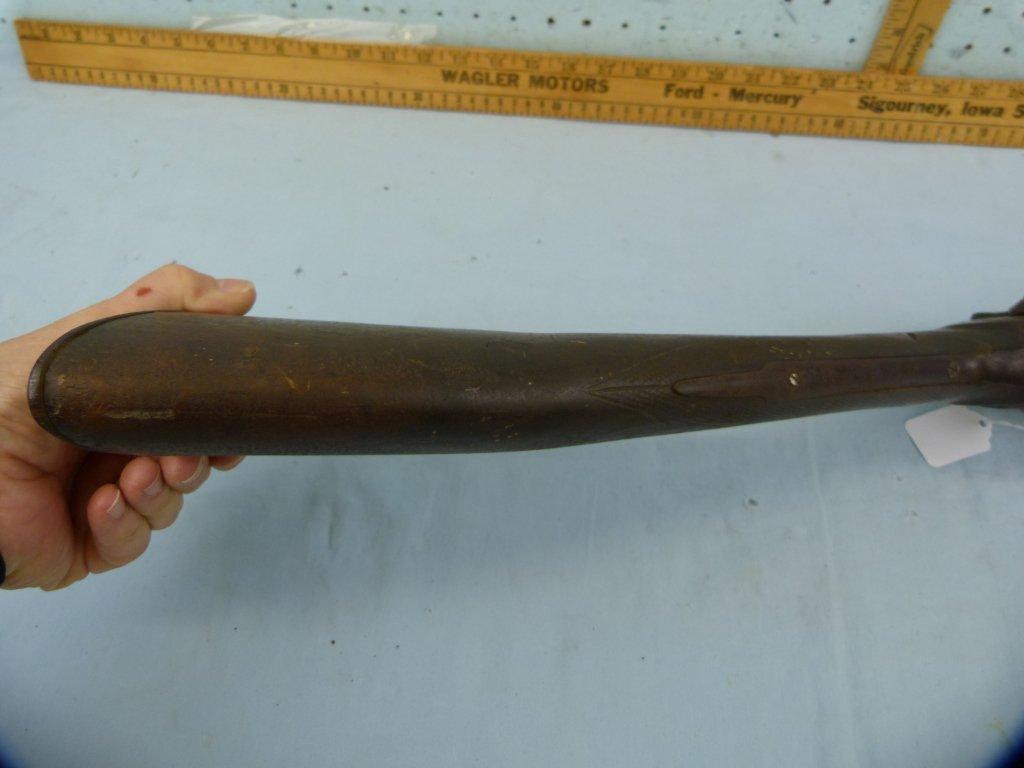 Unmarked black powder percussion SxS, SN:  none
