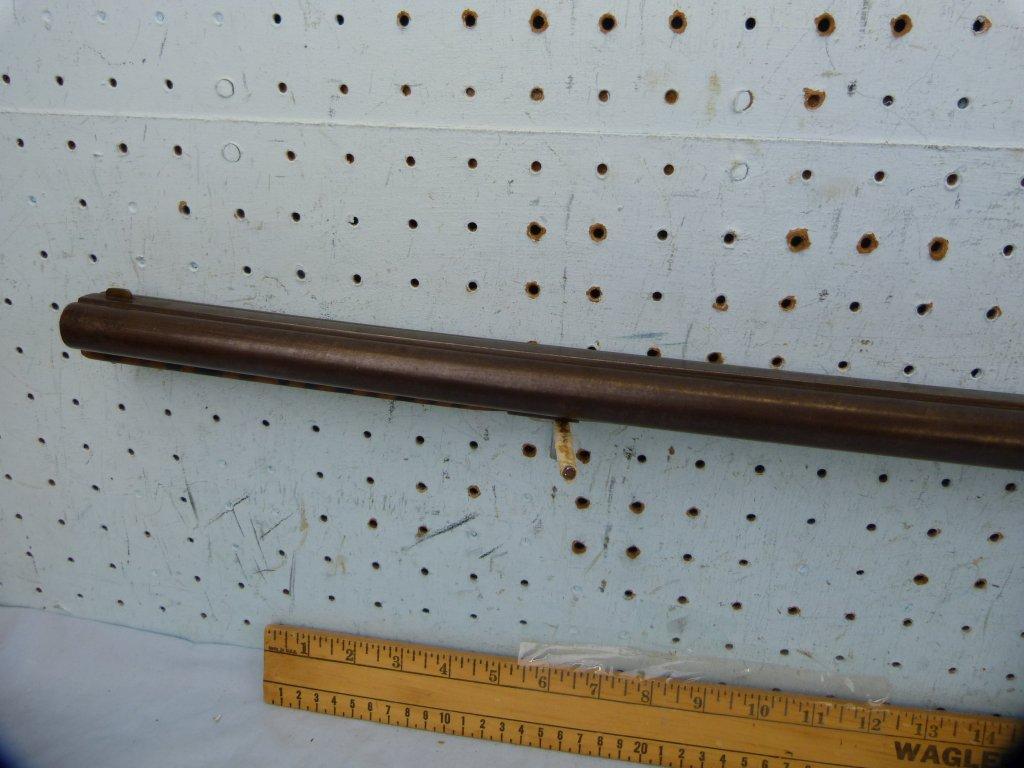 Unmarked black powder percussion SxS, SN:  none