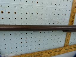 Unmarked black powder percussion SxS, SN:  none