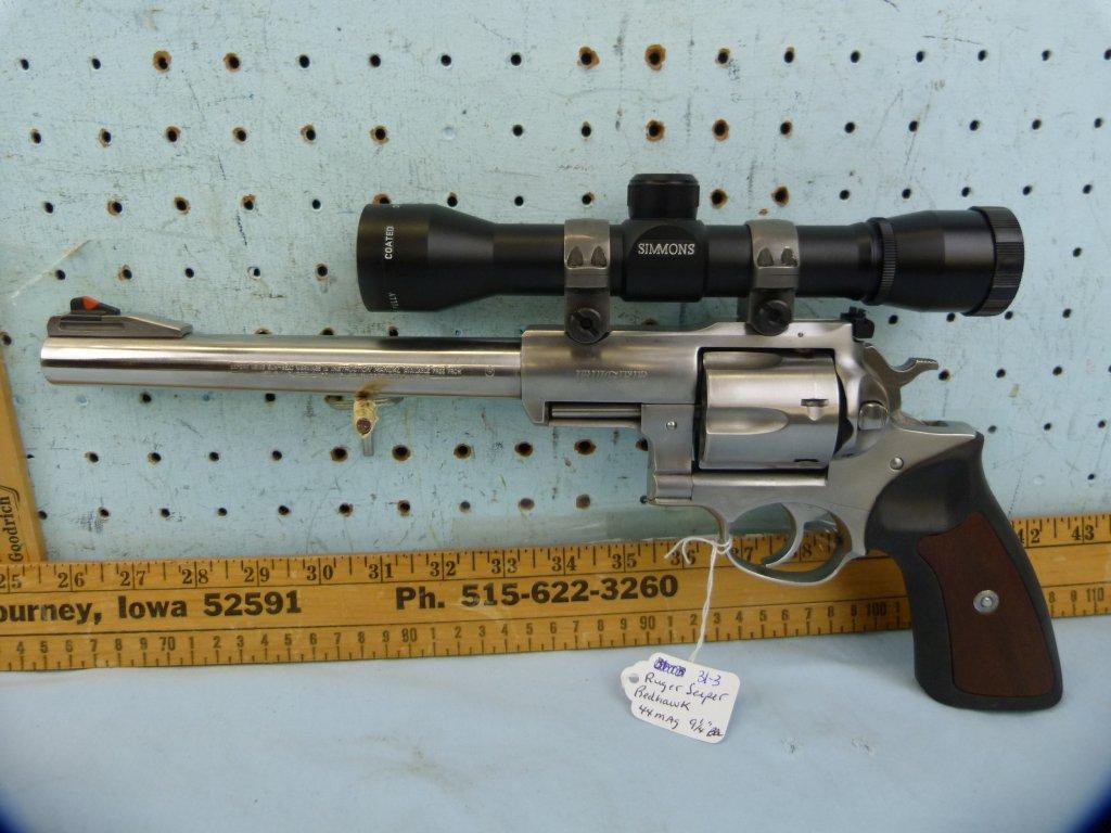 Ruger Super Red Hawk Revolver, .44 Mag, SN: 550-58346