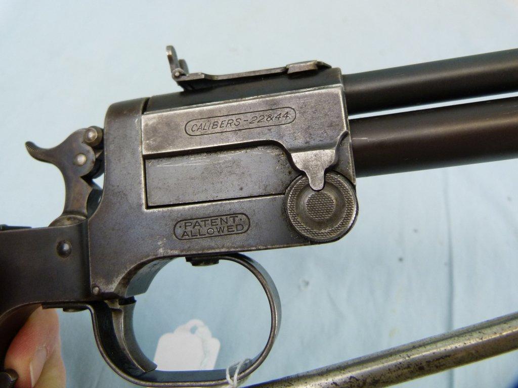 Marbles "Game Getter" O/U Pistol, 22/44, SN: 6204