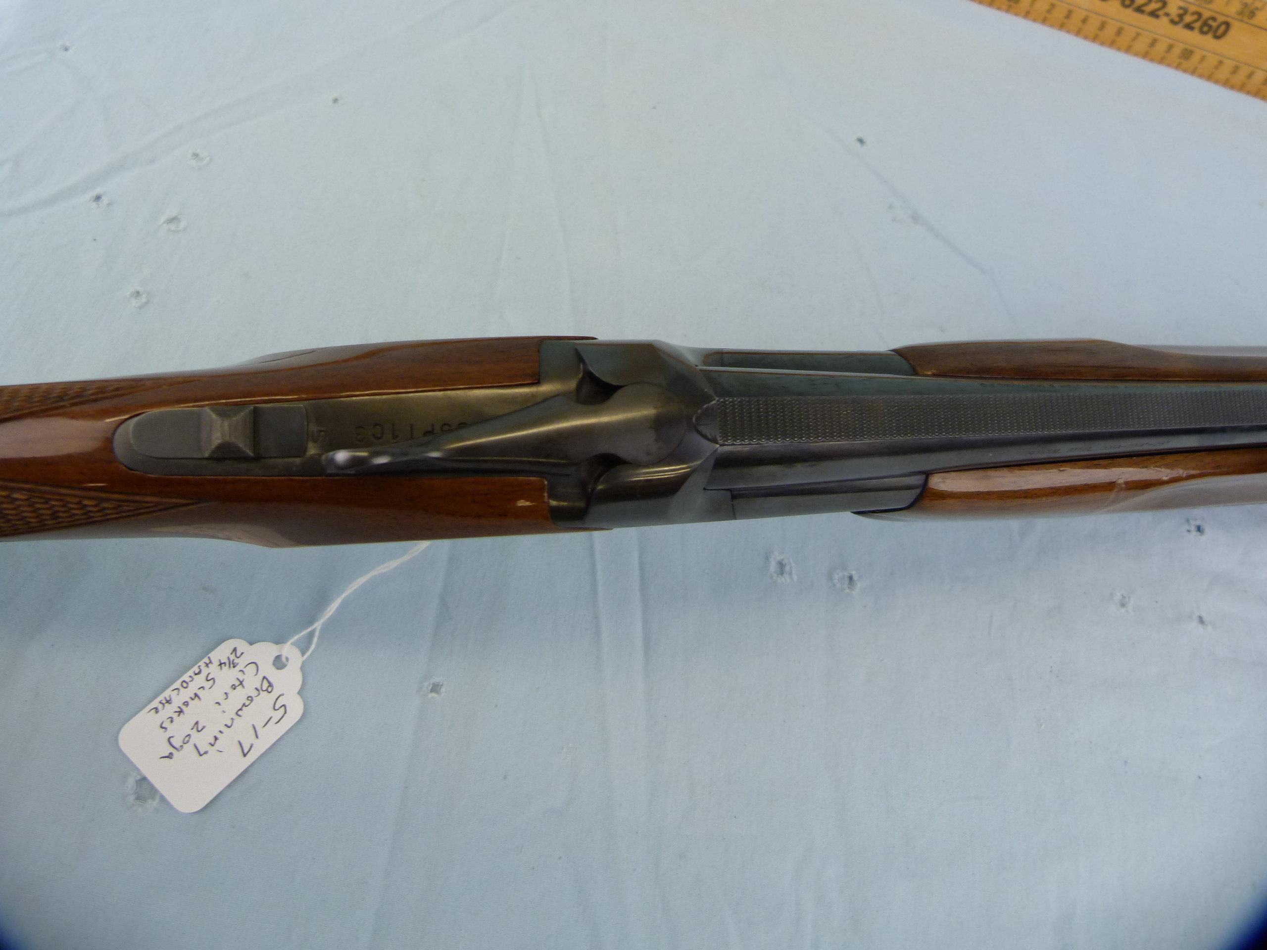 Browning Citori O/U Shotgun, 20 ga, SN: 09193PT1C3