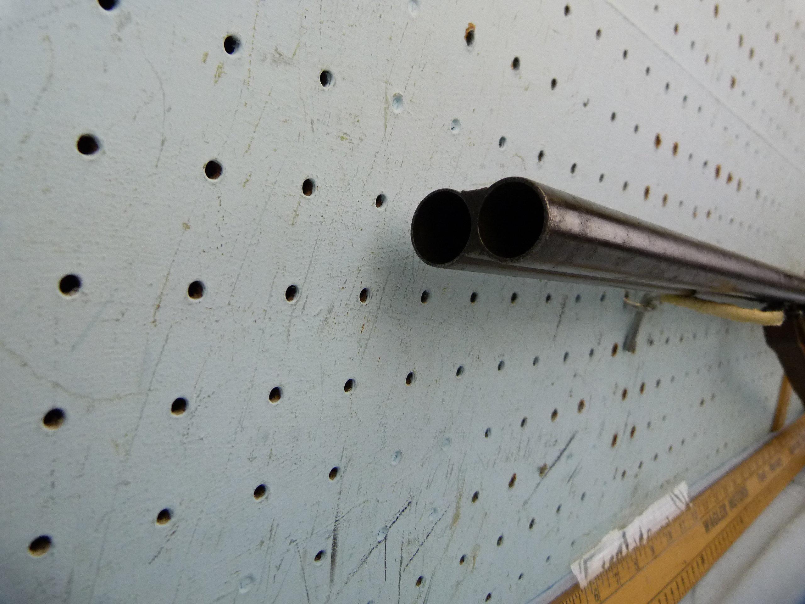 P. Oberhammer SxS Shotgun, cal 16x65 (16 ga), SN: 4684