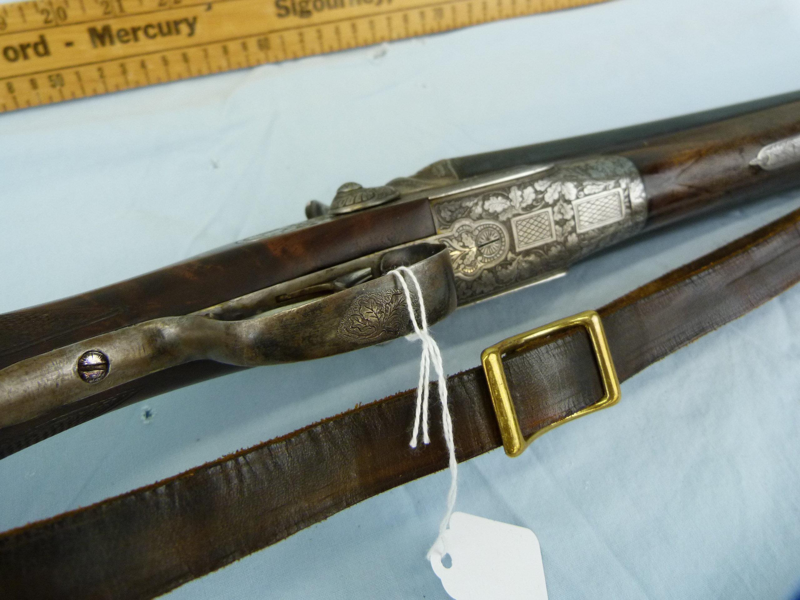 P. Oberhammer SxS Shotgun, cal 16x65 (16 ga), SN: 4684