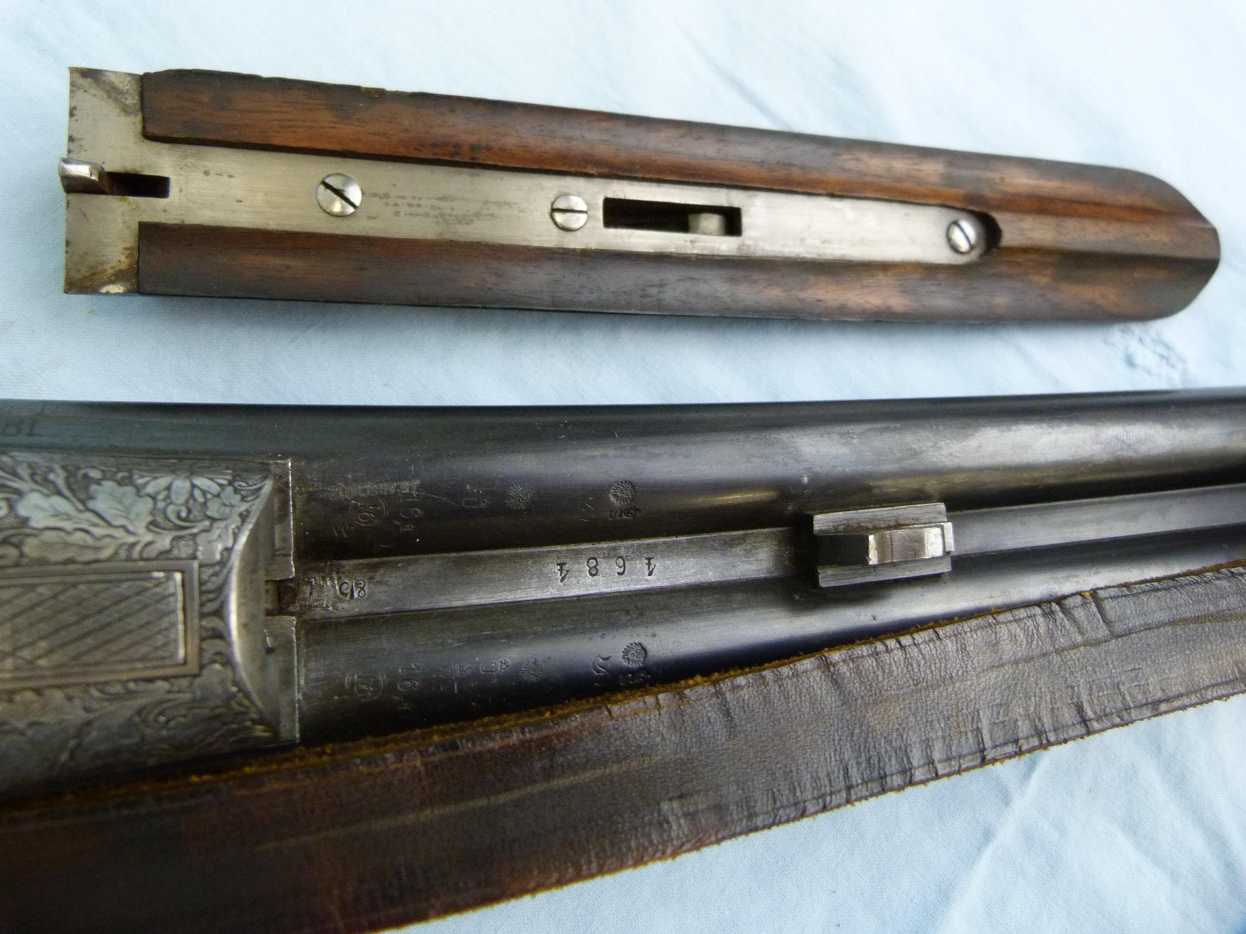 P. Oberhammer SxS Shotgun, cal 16x65 (16 ga), SN: 4684