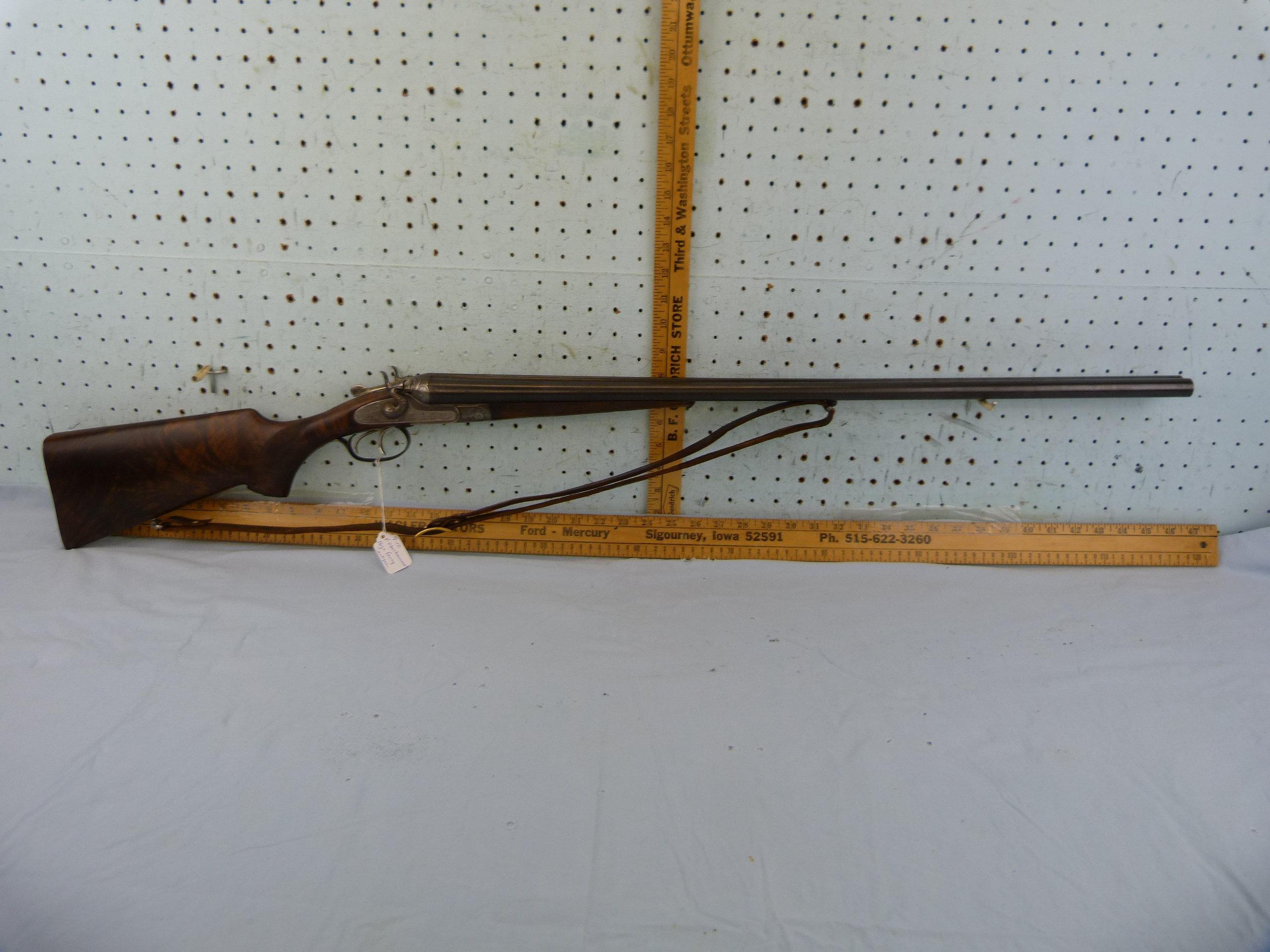 P. Oberhammer SxS Shotgun, cal 16x65 (16 ga), SN: 4684