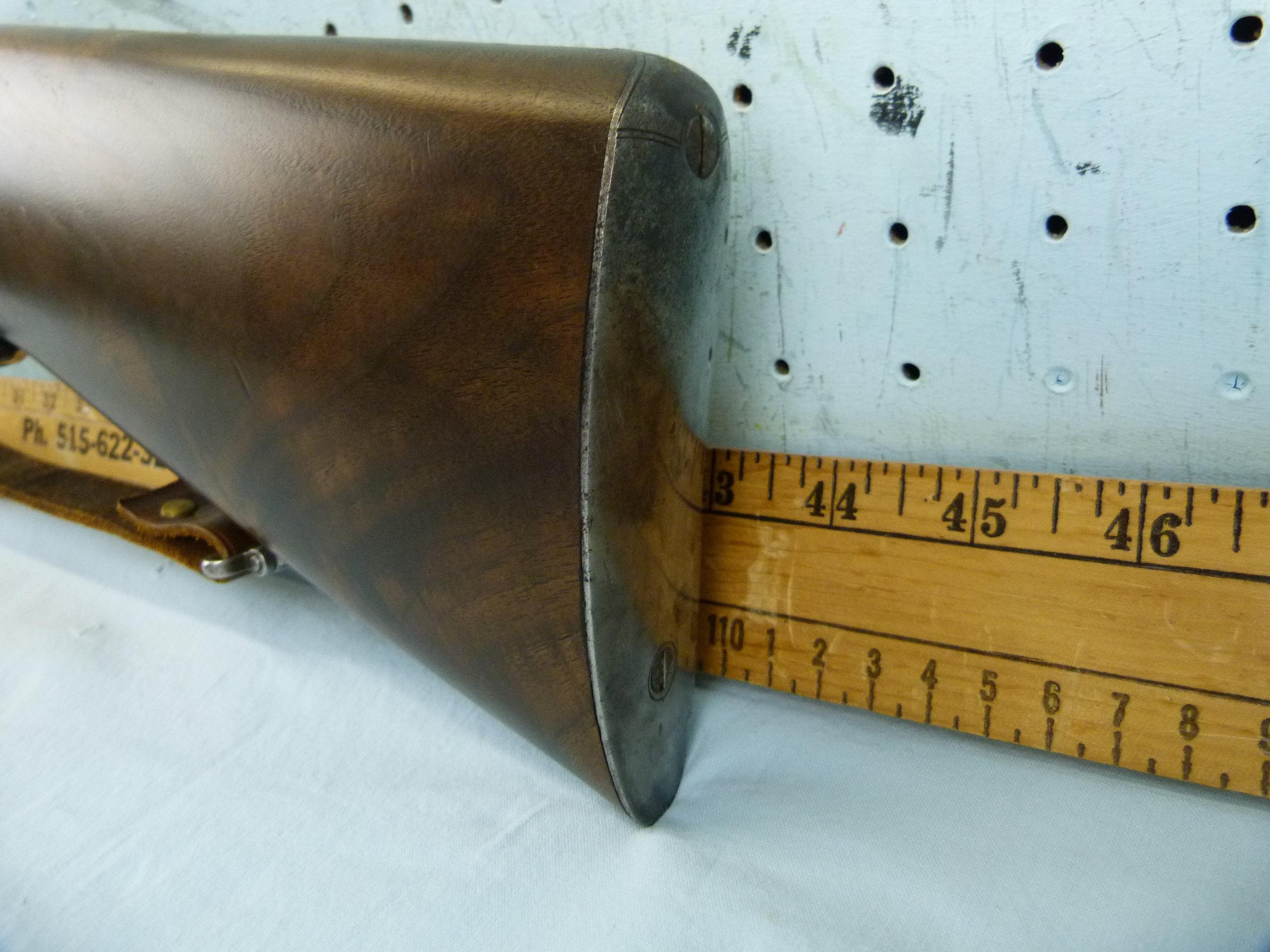 P. Oberhammer SxS Shotgun, cal 16x65 (16 ga), SN: 4684