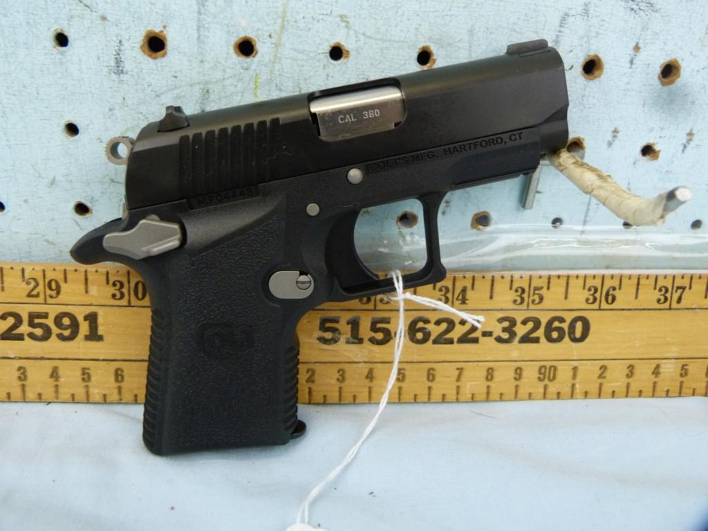Colt Mustang XSP SA Pistol, .380, SN: MP04448