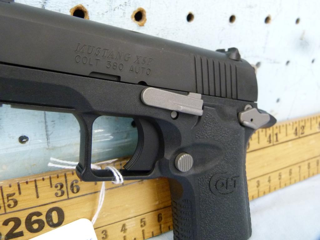 Colt Mustang XSP SA Pistol, .380, SN: MP04448