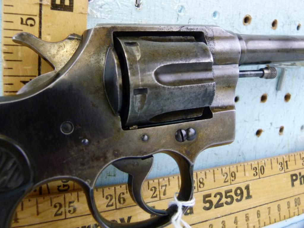 Colt Army Special DA Revolver, .38 Spl, SN: 426833