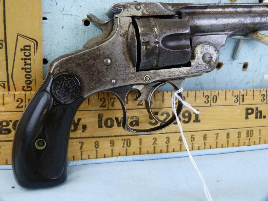 Smith & Wesson tip up Revolver, .38, SN: 91803
