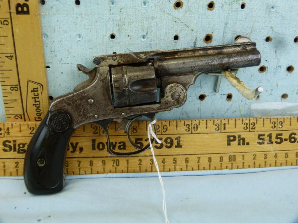 Smith & Wesson tip up Revolver, .38, SN: 91803