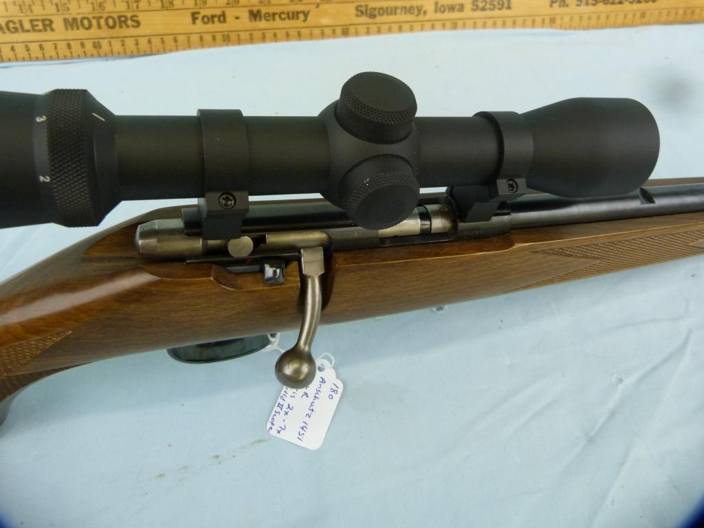 Anschutz 1451 BA Rifle, .22 LR, SN: 1440074