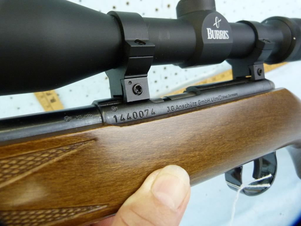 Anschutz 1451 BA Rifle, .22 LR, SN: 1440074