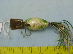 Fishing lure: Fred Arbogast Silver Flash Arbo-Gaster w/box