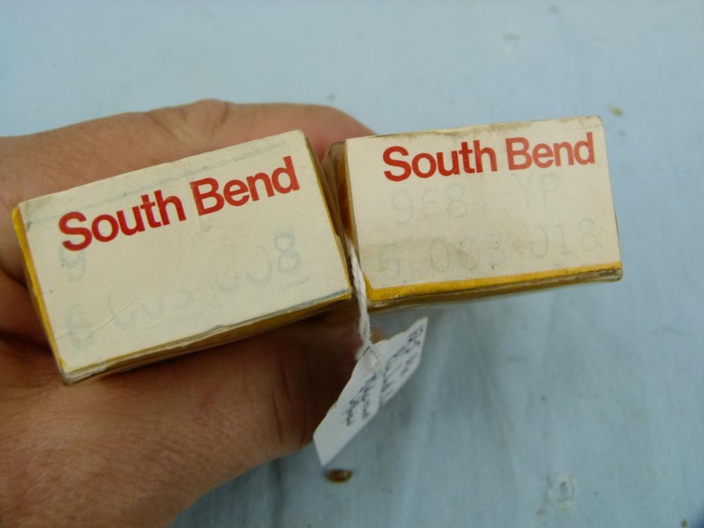 2 Fishing lures: South Bend Midge-Orenos w/boxes, 2x$