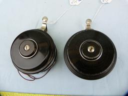 2 Automatic fly reels w/boxes & papers: Wards & Kalamazoo, 2x$