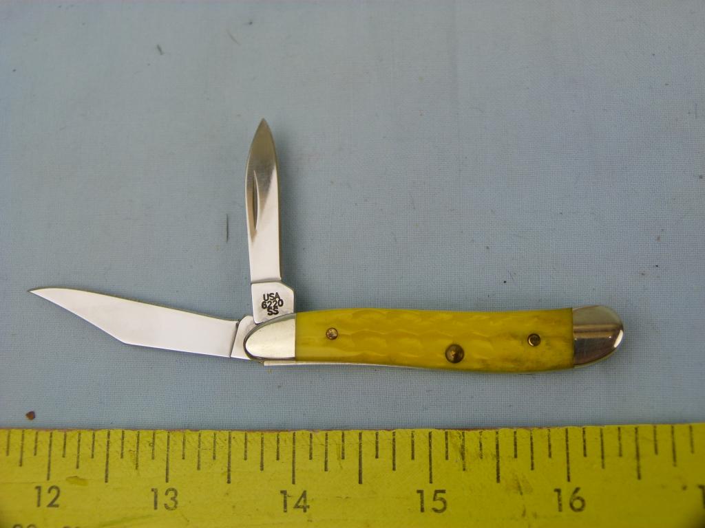Case XX USA 6220 peanut knife, John Deere, with box