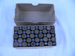 Ammo: 1 box Peters .32-20 soft point, 50 rds