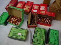 15.2 pounds of .270 bullets & 6 pounds of brass (boxes included in weight)