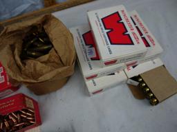 15.2 pounds of .270 bullets & 6 pounds of brass (boxes included in weight)