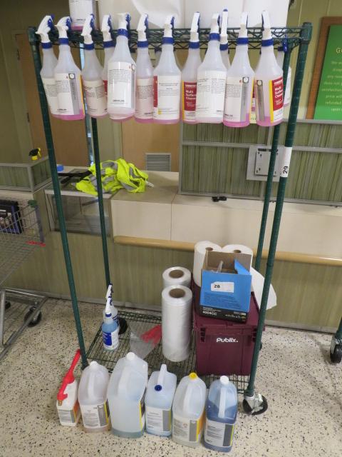 MISC CLEANING SUPPLIES - ONE LOT