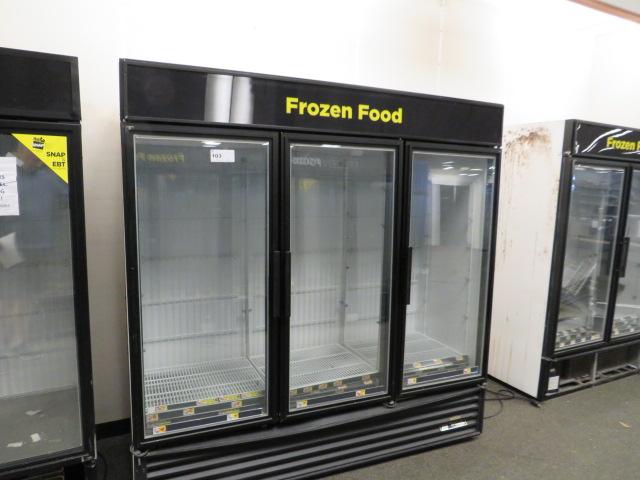 TRUE GDM-72F-LD SELF-CONTAINED 3-DOOR FREEZER