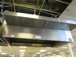 8FT S/STEEL EXHAUST HOOD W/ANSUL