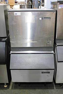 SCOTSMAN CME256AS-1F 250LB. SELF CONTAINED ICE MAKER W/ BIN